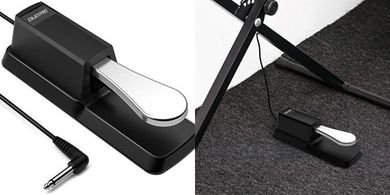 Universal Sustain Pedal with Polarity Switch (1/4" Jack)
