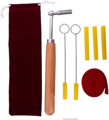 Professional Piano Tuning Kit: 8-Piece Hammer & Mute Set
