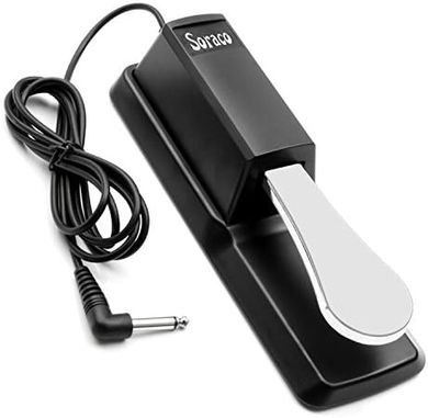 Universal Sustain Pedal for Yamaha, Casio, Roland, Korg Keyboards
