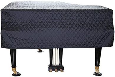 Black Waterproof Grand Piano Cover (63")
