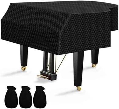 Waterproof, Thickened Piano Cover with Soft Border
