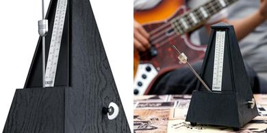 Sondery Classic Metronome: 40-208bpm, all instruments, wood grain case.
