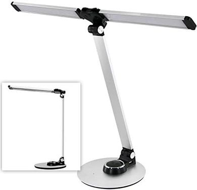 NULED Aluminum Desk Lamp: Rotatable, USB Charging, 3 Lighting Modes
