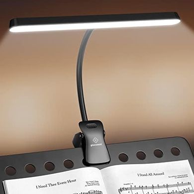 Glocusent LED Music Stand Light: Bright, Rechargeable, Long-Lasting
