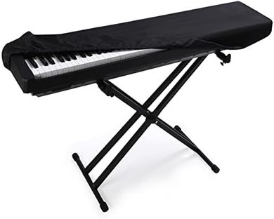 88-Key Electric Piano Keyboard Dust Cover with Elastic Lock
