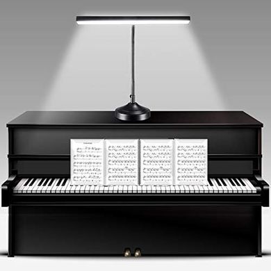 Piano LED Desk Lamp: Flexible, Bright, 3 Colors, 30 Brightness Levels
