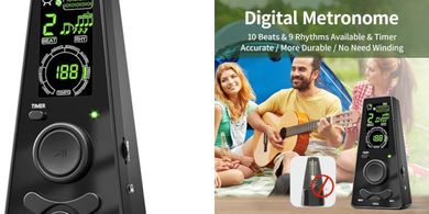 Digital Metronome: Adjustable Tempo & Volume for Musicians
