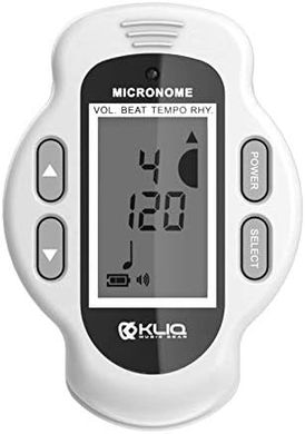 KLIQ MicroNome: Rechargeable Digital Metronome for Musicians
